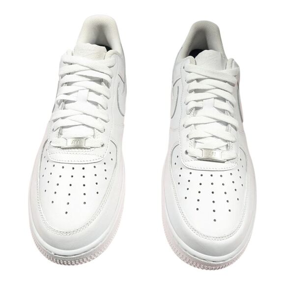NIKE Air Force 1 Low 'White' Sneakers Size 8.5 - Picture 4 of 9